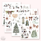 Petite Tuesday - Mini deco sticker collection (Wildwood Noel).