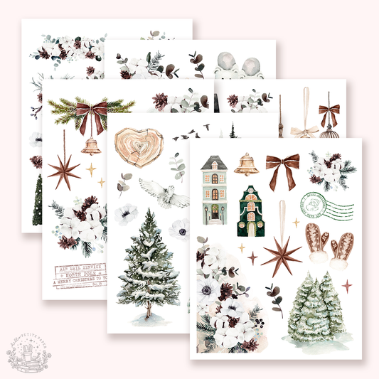 Petite Tuesday - Mini deco sticker collection (Wildwood Noel).