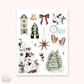 Petite Tuesday - Mini deco sticker collection (Wildwood Noel).