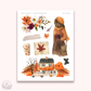 Petite Tuesday - Mini deco sticker collection (Fall).
