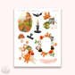 Petite Tuesday - Mini deco sticker collection (Halloween).