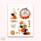 Petite Tuesday - Mini deco sticker collection (Halloween).