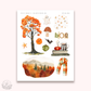 Petite Tuesday - Mini deco sticker collection (Halloween).