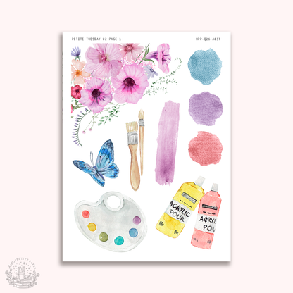Petite Tuesday - Mini deco sticker collection (US02)