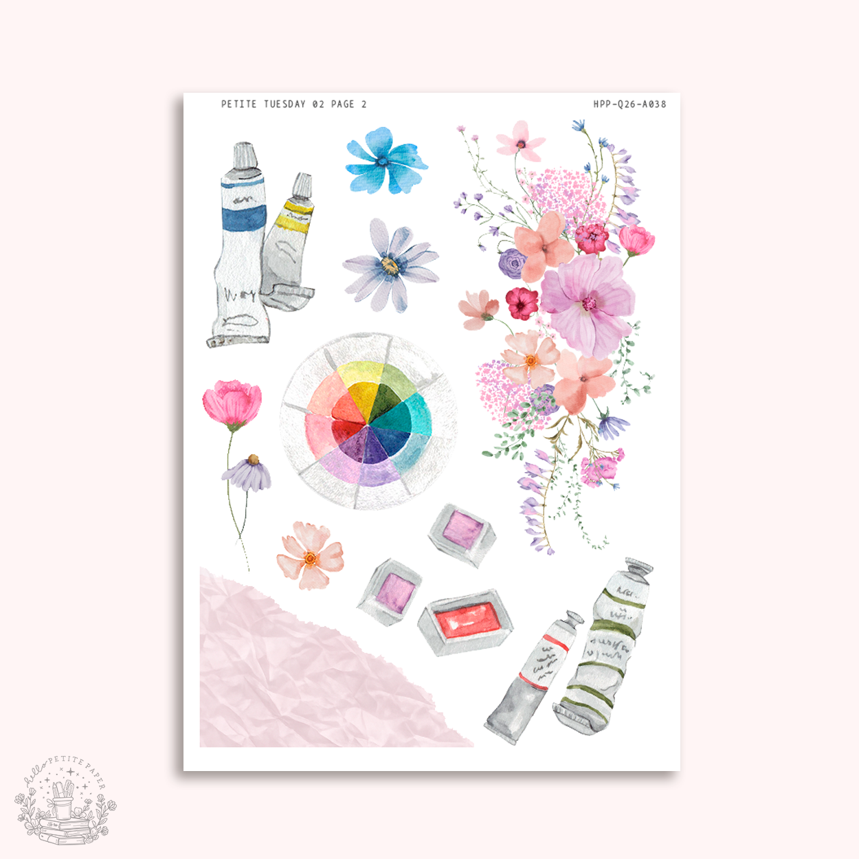 Petite Tuesday - Mini deco sticker collection (US02)