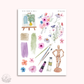 Petite Tuesday - Mini deco sticker collection (US02)