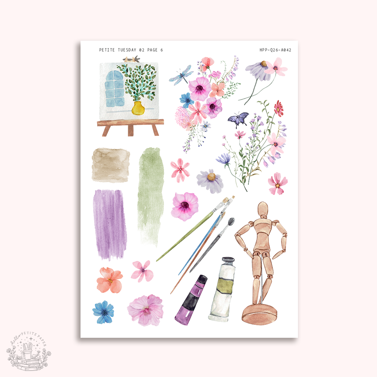 Petite Tuesday - Mini deco sticker collection (US02)