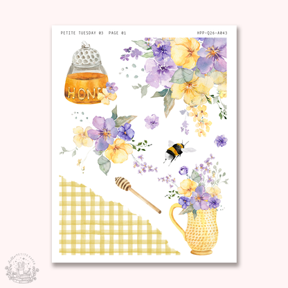 Petite Tuesday - Mini deco sticker collection (US03)