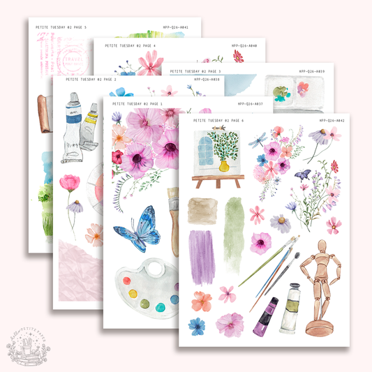 $2 Petite Tuesday - Mini deco sticker collection (US02)