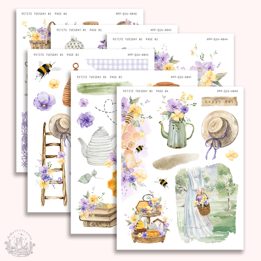 $2 Petite Tuesday - Mini deco sticker collection (US03)