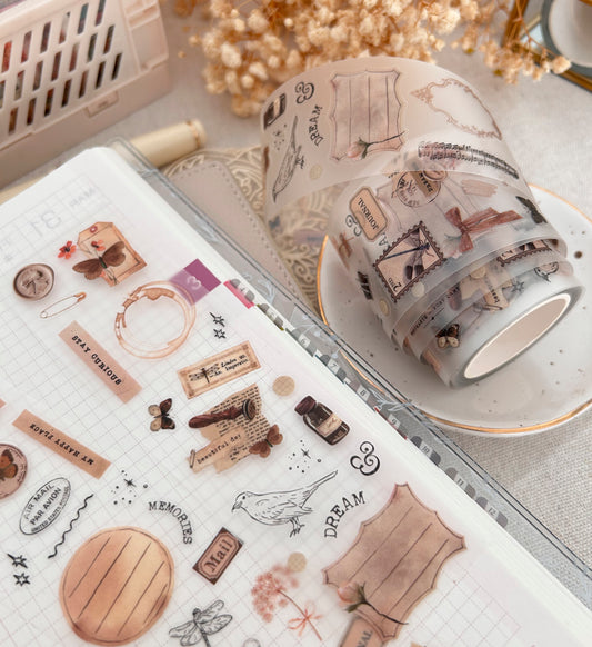 PET WASHI TAPE - Essentials. [RESTOCK SOON]