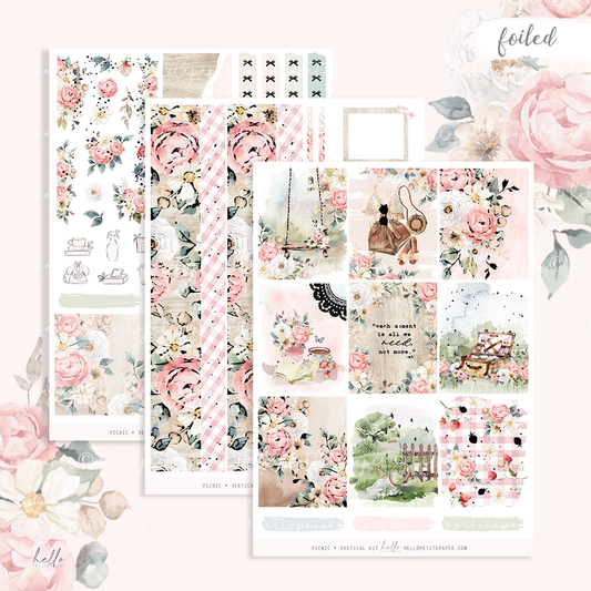 Pic-nic collab collection - FOILED KIT - premium matte paper