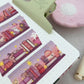Haunted Library - Gold Foiled washi tape (25mm).