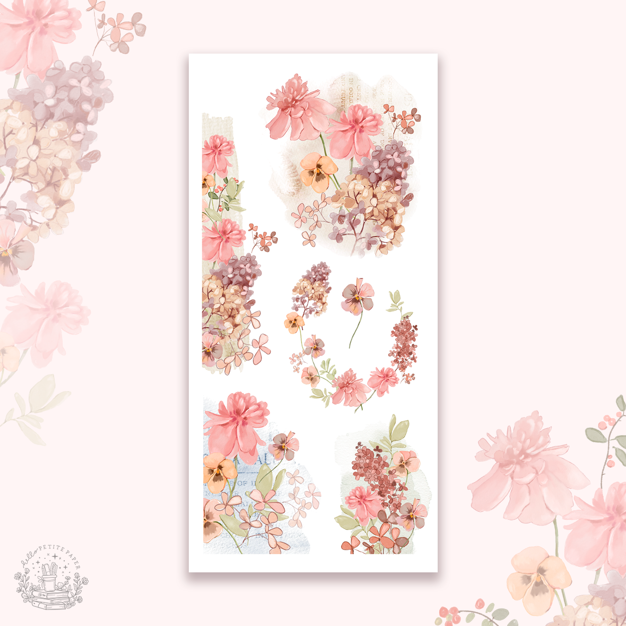 Quaint Homestead - decorative sticker collection (choose from 11 sheets).