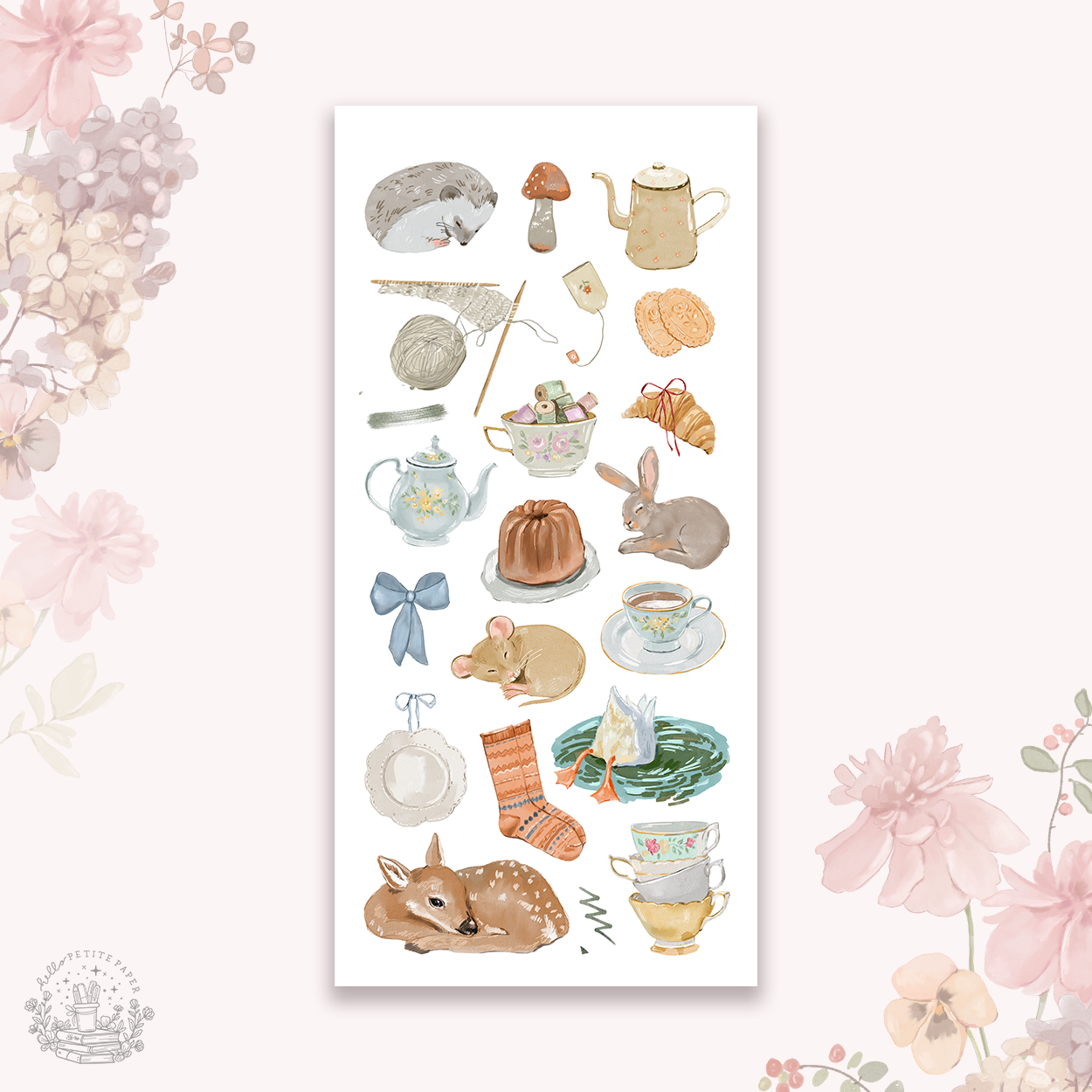 Quaint Homestead - decorative sticker collection (choose from 11 sheets).