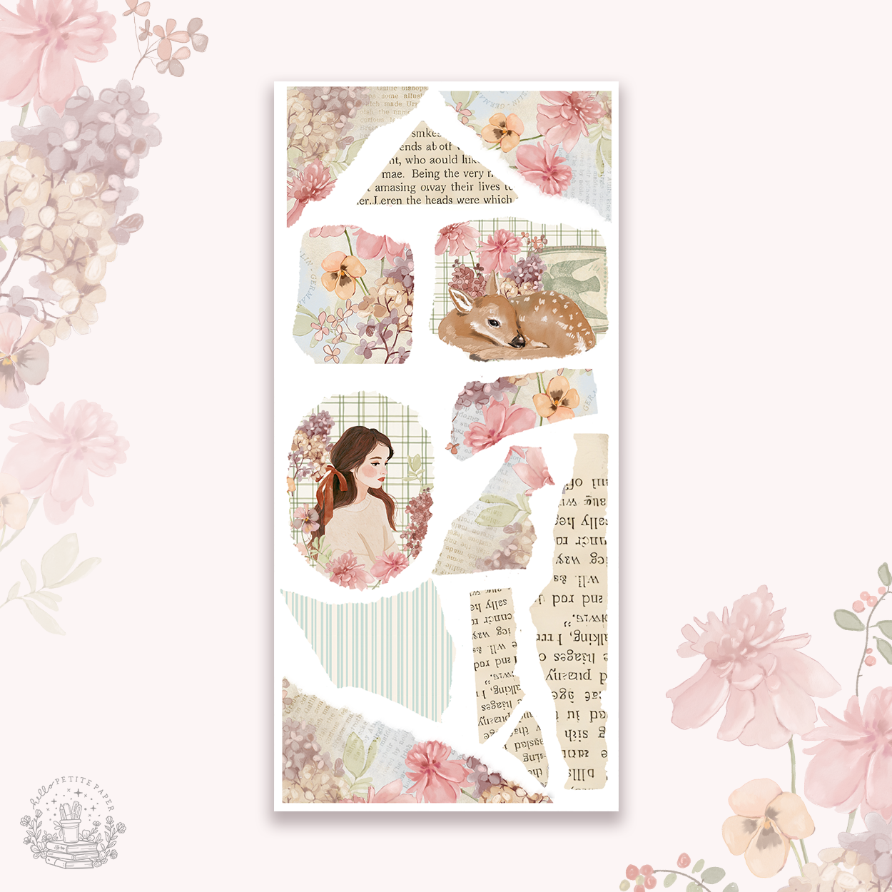 Quaint Homestead - decorative sticker collection (choose from 11 sheets).
