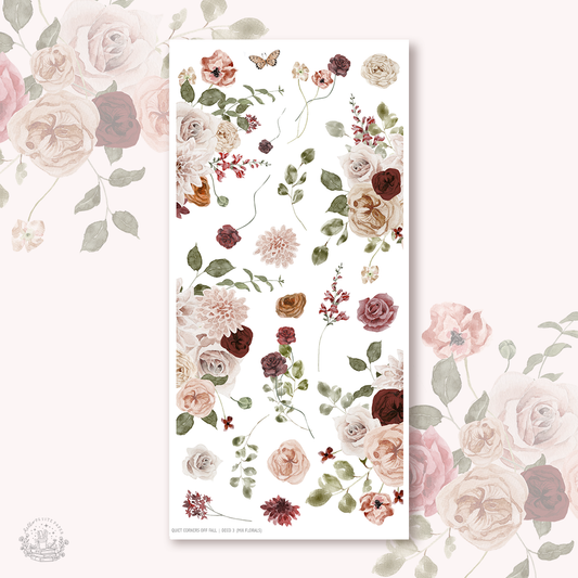 Quiet corners of Fall - Deco 3 (mix florals)