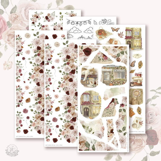 Quiet corners of Fall - Deco kit (6 sheets)