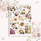 Quiet corners of Fall  - FOILED Journaling Sticker Kit