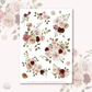 Quiet corners of Fall - Large Floral Deco Stickers