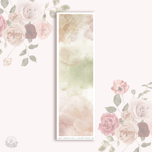 Quiet corners of Fall  - sidebar strips