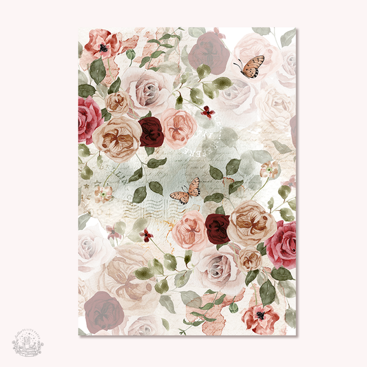Vellum Paper - Quiet corners of Fall  (A4 size)