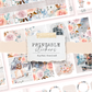 Printable stickers - Rainy days sticker kit