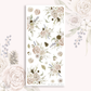 Rosy Winter  - Deco stickers 3 (mix florals)