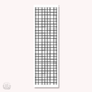 Sidebar strips (gingham black)