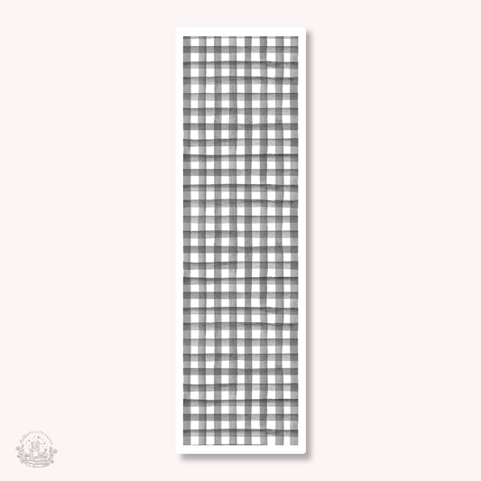Sidebar strips (gingham black)
