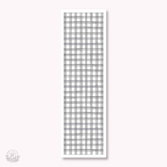 Sidebar strips (gingham dark grey)