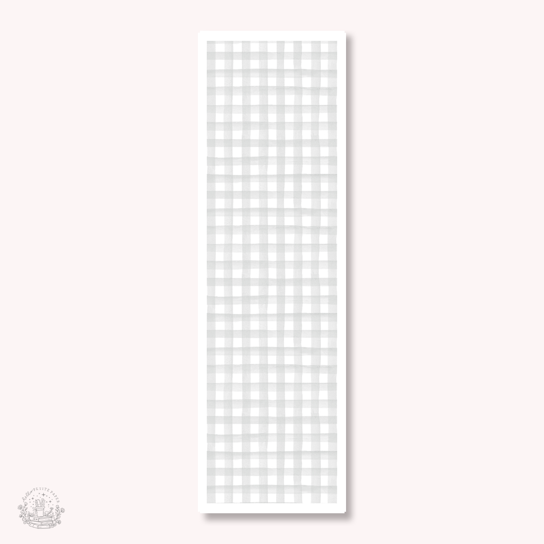 Sidebar strips ( gingham light grey)