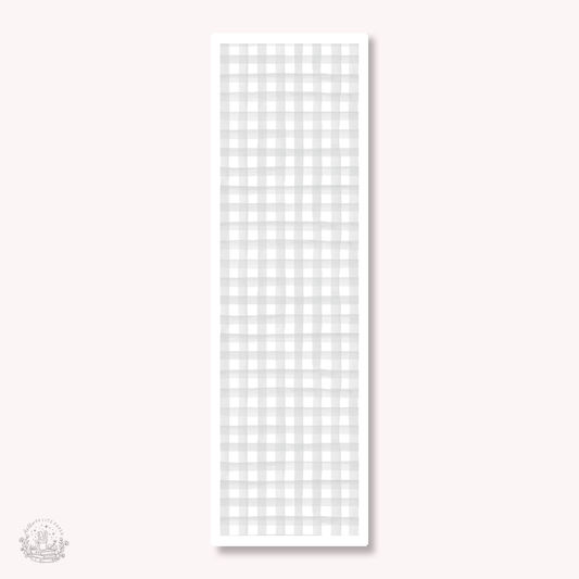 Sidebar strips ( gingham light grey)