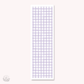 Sidebar strips (gingham light purple)