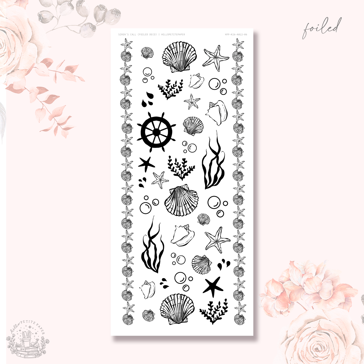 Siren's Call - Deco stickers (choose from 10 designs)