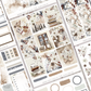 Snowbound stories - vertical planner sticker kit (4 sheets or a la carte)