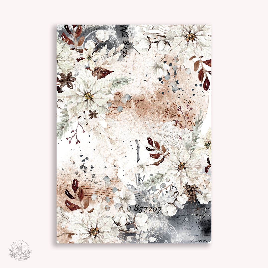 Vellum Paper -  Snowbound stories (A4 size)