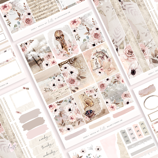 Soirée  -  planner sticker kit