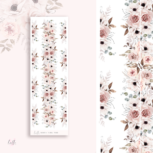 Floral trims | Soirée - planner stickers