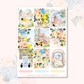Squeeze the day - gold FOILED KIT - premium matte paper sticker kit