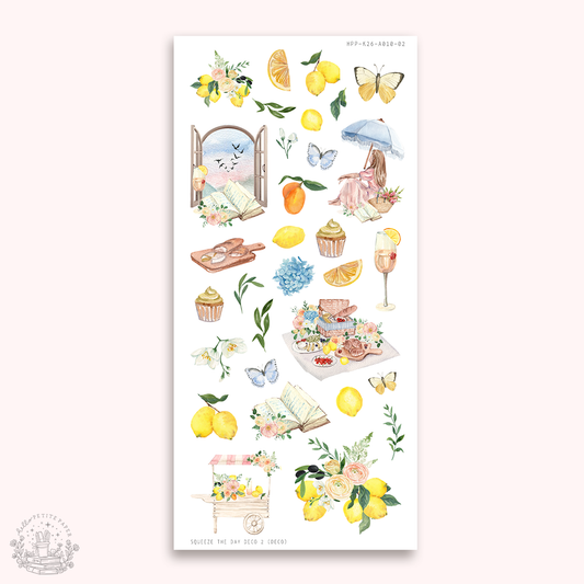 Squeeze the day - Deco stickers 2 (deco)