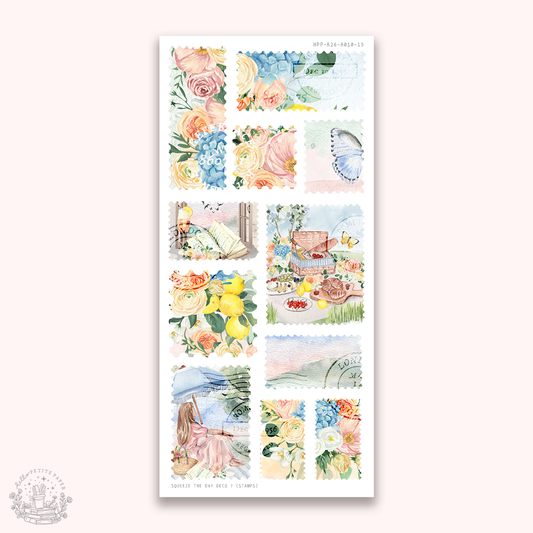 Squeeze the day - Stamps stickers