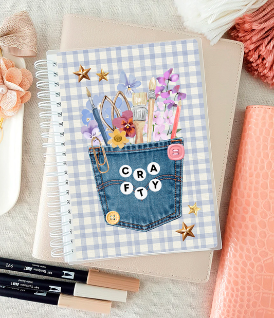 Sticker book ( Crafty) - reusable sticker storage