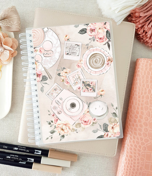 Sticker Book (Do more of what makes you happy) - reusable sticker storage