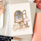 Sticker book (My favorite things) - reusable sticker storage (A018)