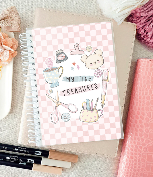 Sticker book ( My tiny treasures) - reusable sticker storage