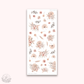 Sunset - Deco stickers 1 (florals)