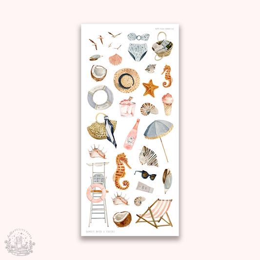 Sunset - Deco stickers 2 (deco)