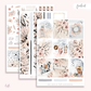 Sunset  - ROSE GOLD FOILED KIT - premium matte paper sticker kit