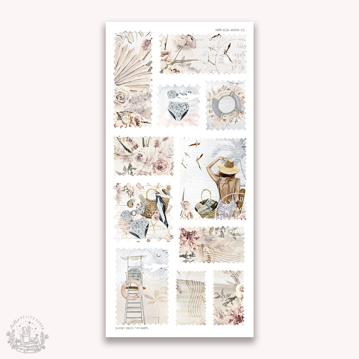 Sunset - Stamps stickers